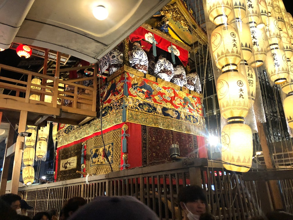 京都の祇園祭りに行ってきました